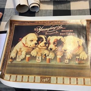 Advertising poster